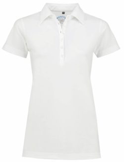 Dames polo wit